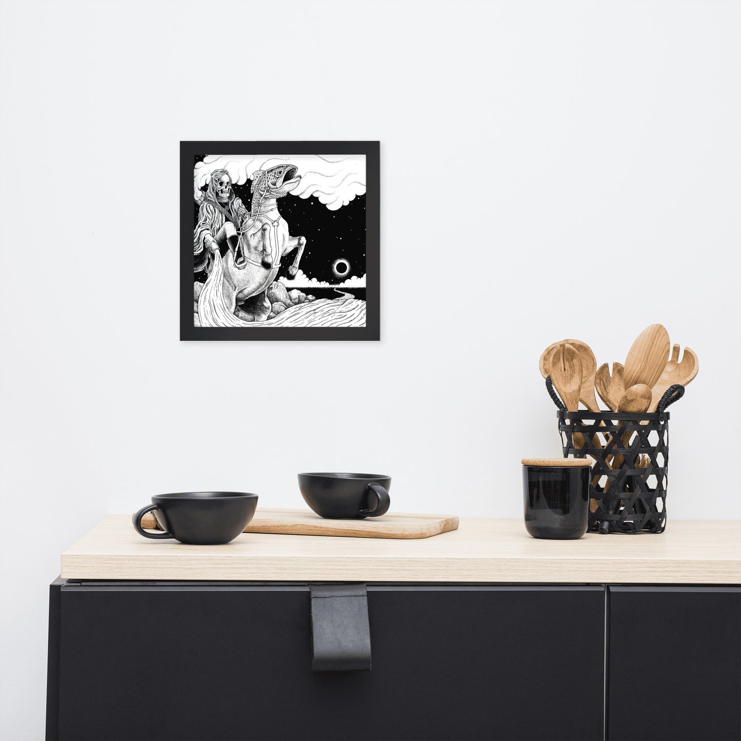 Trouthorse Reaper Framed poster