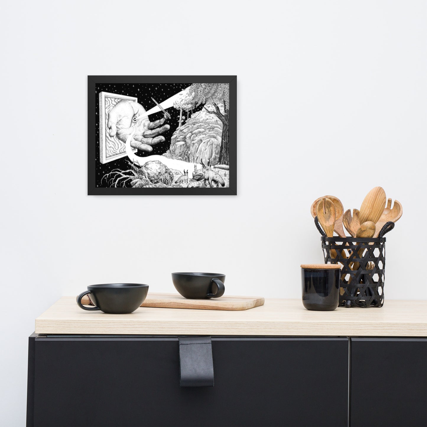 The Joy of Creation - Framed Poster