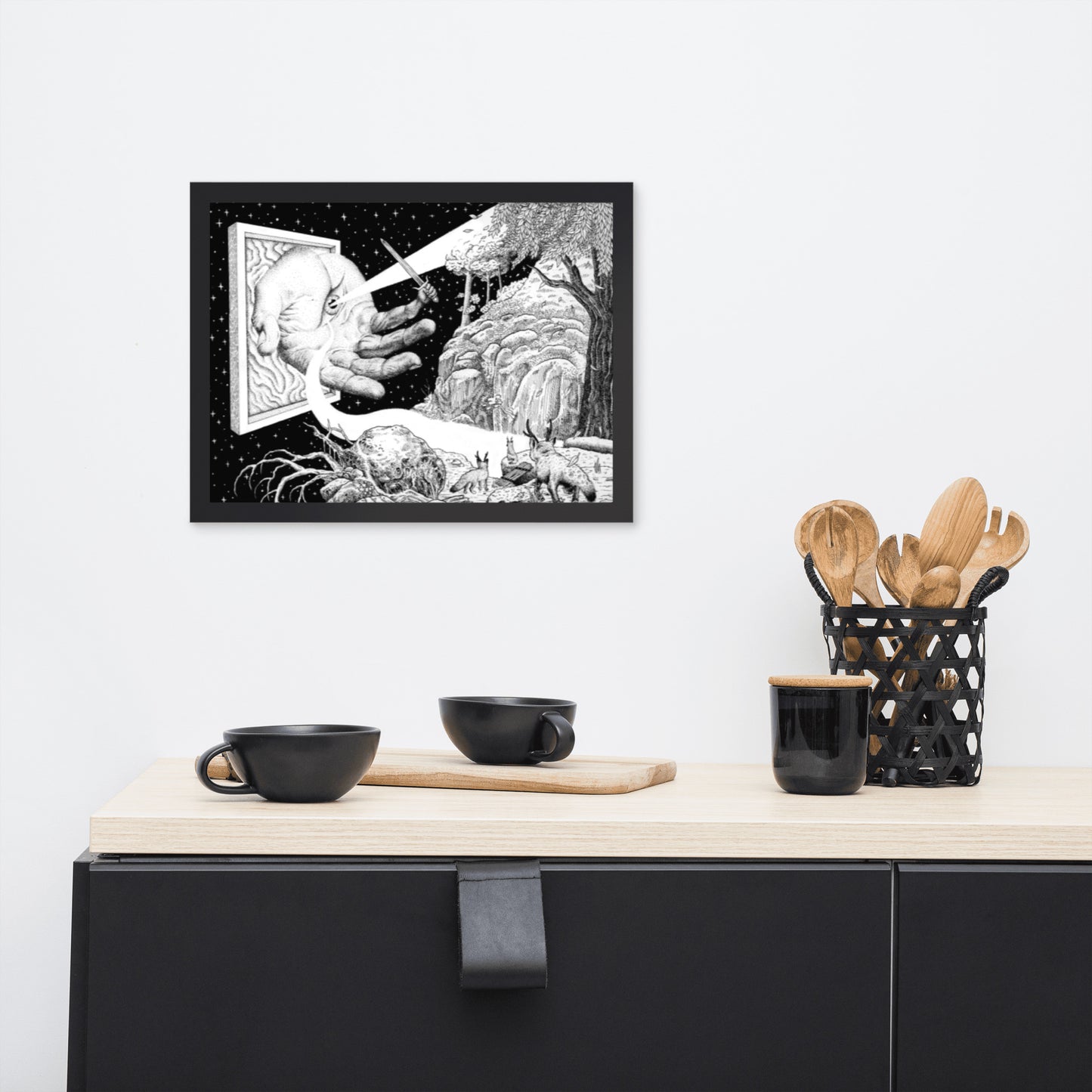 The Joy of Creation - Framed Poster