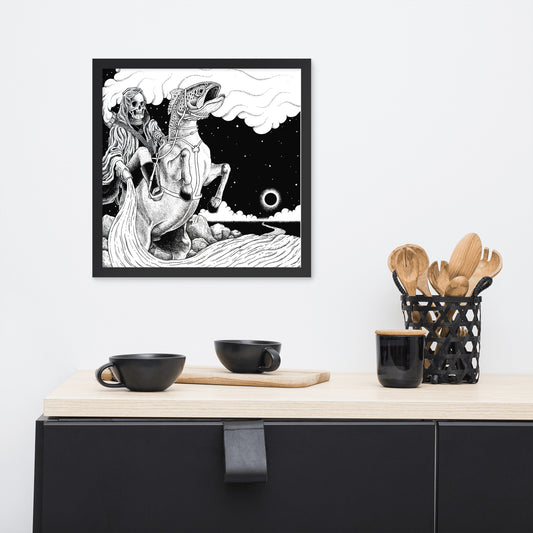 Trouthorse Reaper Framed poster