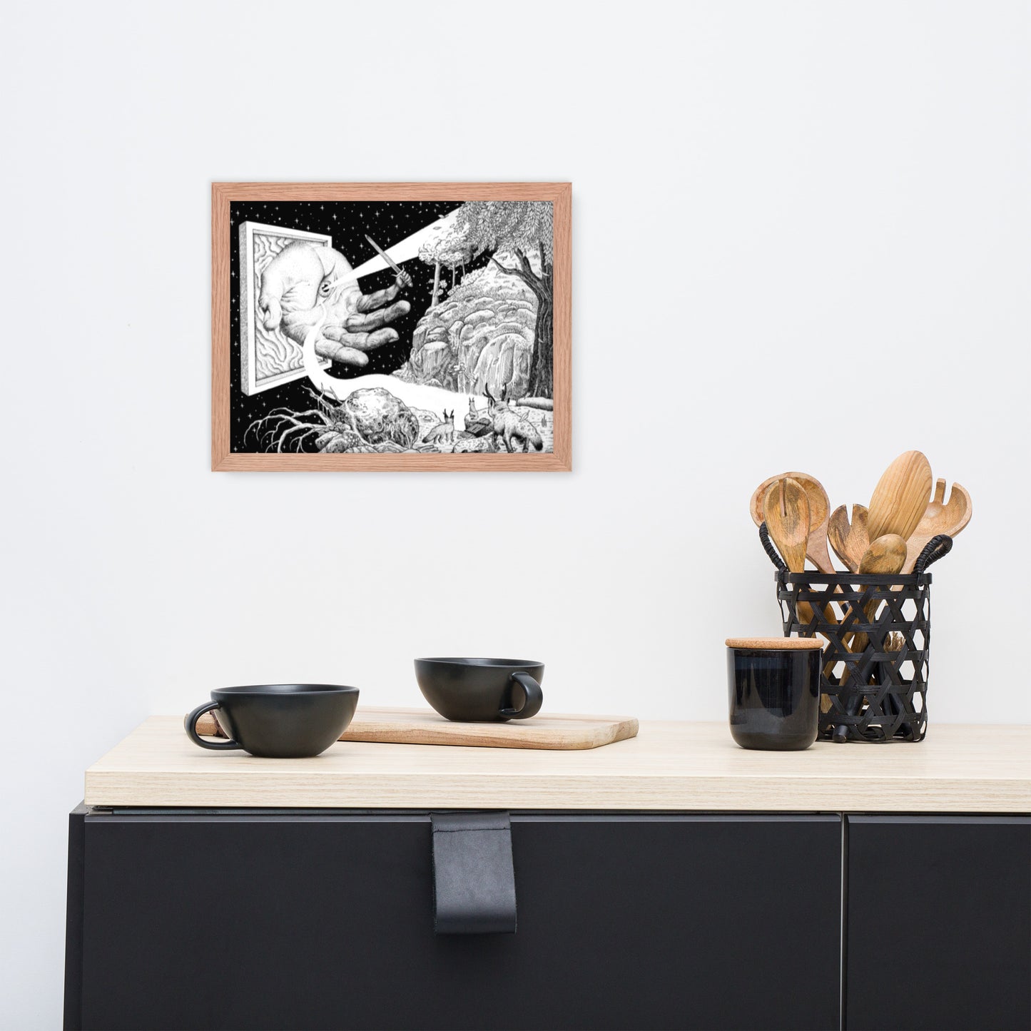 The Joy of Creation - Framed Poster