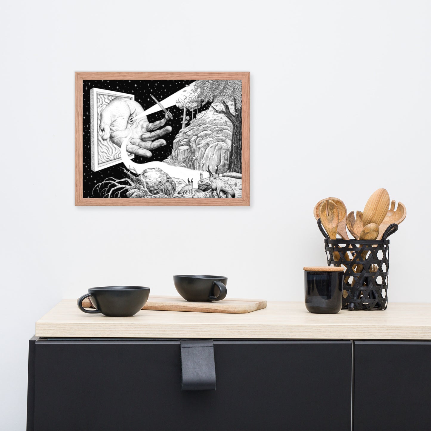 The Joy of Creation - Framed Poster