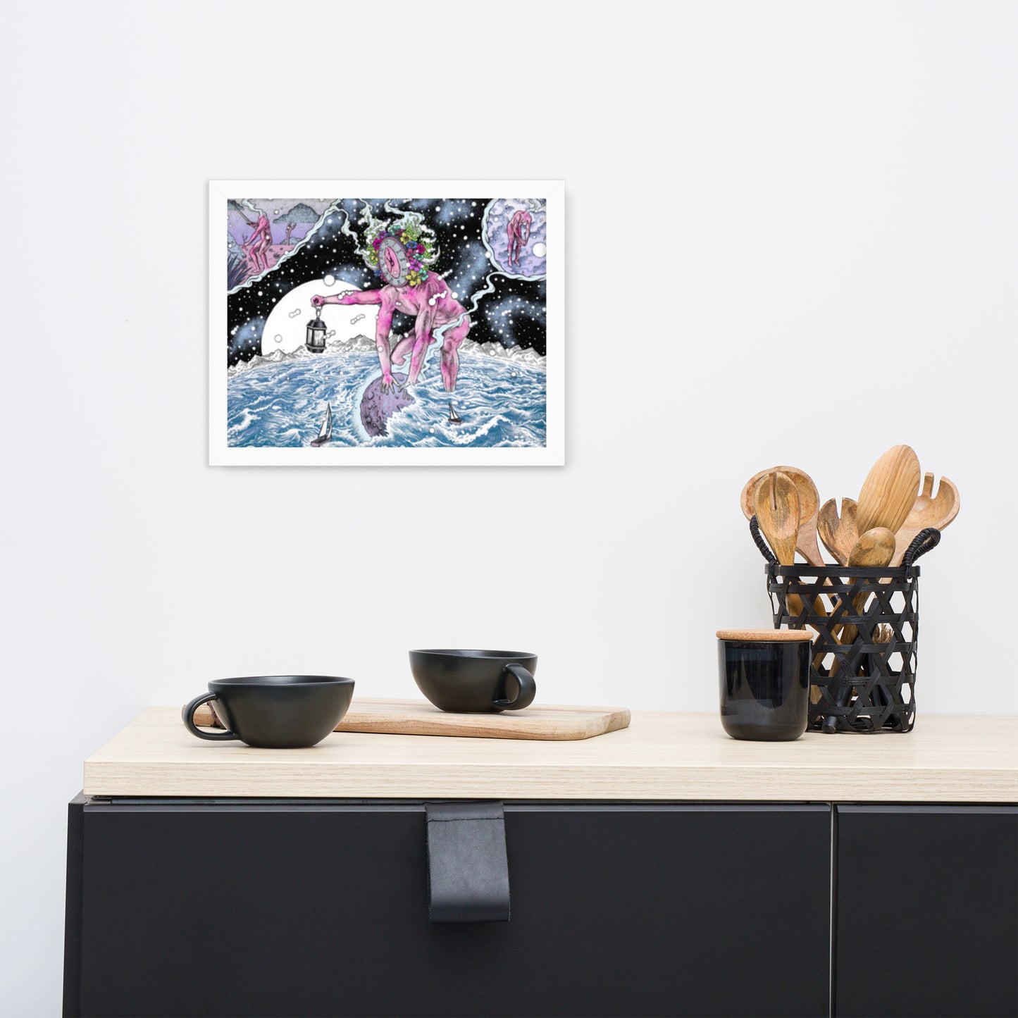 Ocean Man - Framed Poster