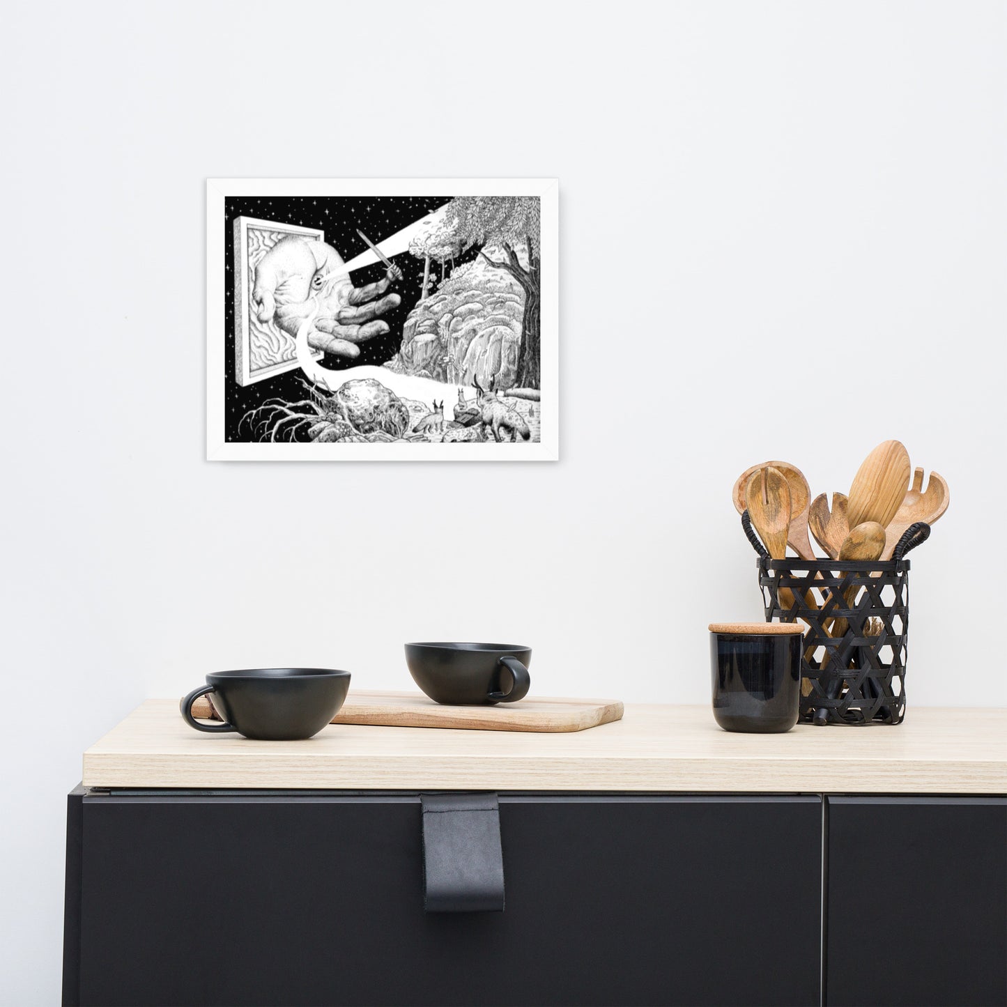 The Joy of Creation - Framed Poster