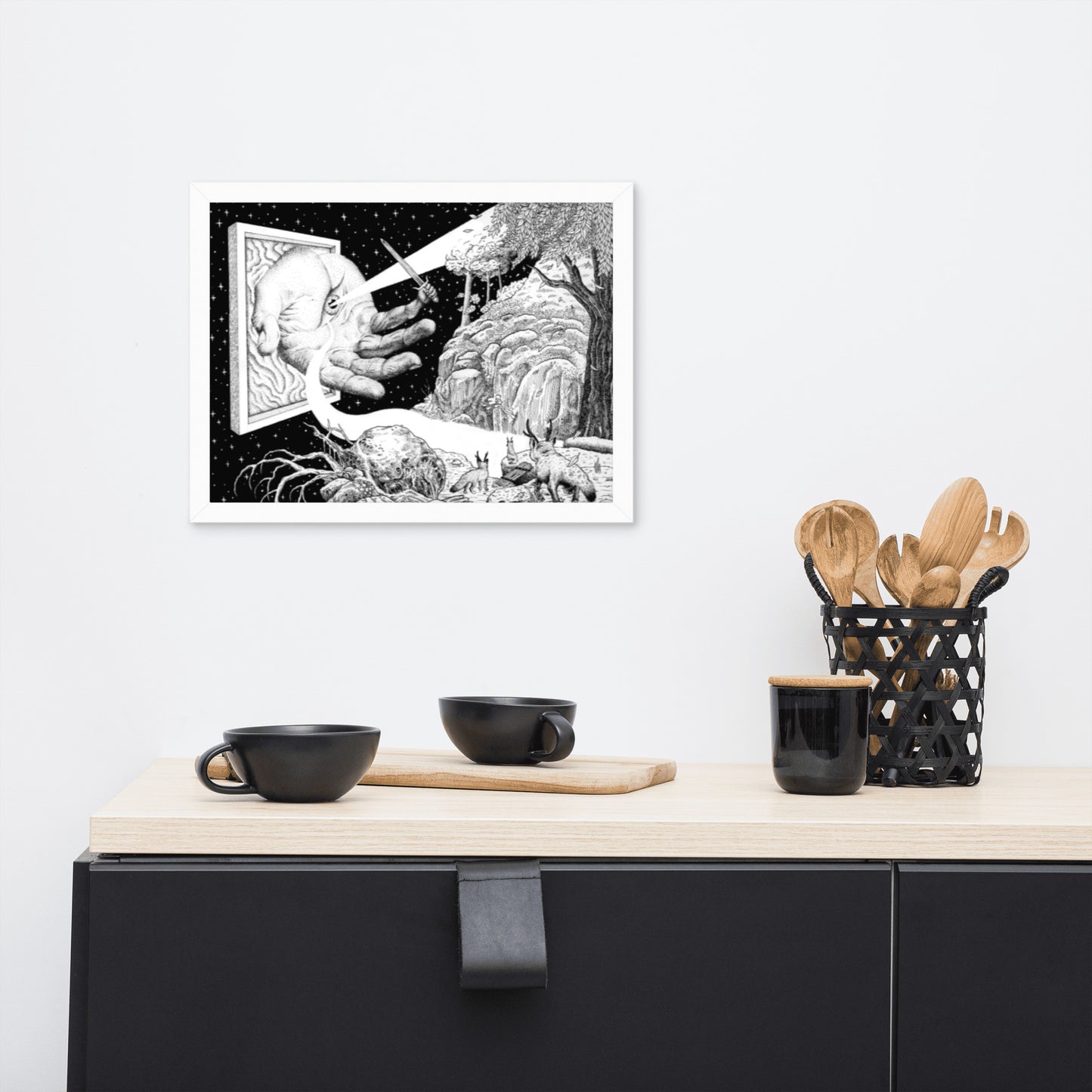 The Joy of Creation - Framed Poster