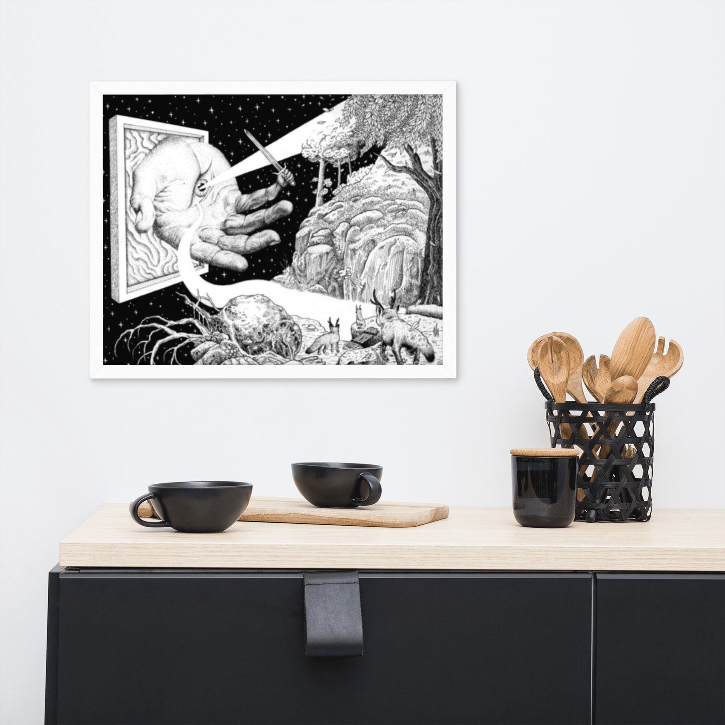 The Joy of Creation - Framed Poster